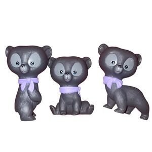 Disney Pixar Brave Bear Triplets Figures Merida's Brothers Harris Hubert Hamish